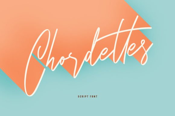 Chordettes Font - Featured Image