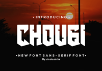 Chougi Font - Featured Image
