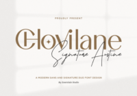 Chovilane Signature Austine Font - Featured Image