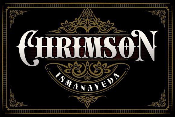 Chrimson Font - Featured Image