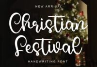 Christian Festival Font - Featured Image