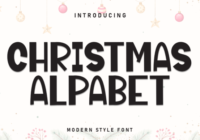 Christmas Alpabet Font - Featured Image