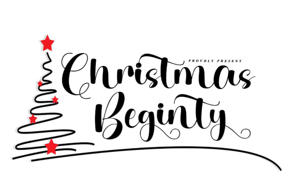 Christmas Beginty Font - Featured Image