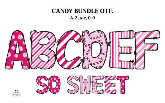 Christmas Candy Pink Font - Featured Image