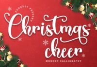 Christmas Cheer Font - Featured Image