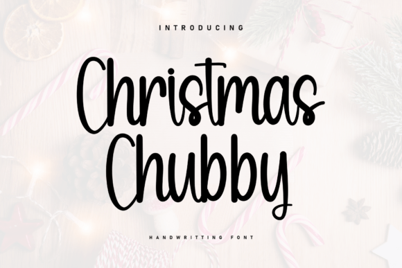 Christmas Chubby Font - Featured Image