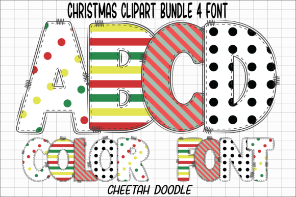 Christmas Clipart Font - Featured Image