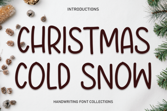 Christmas Cold Snow Font - Featured Image