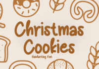 Christmas Cookies Font - Featured Image