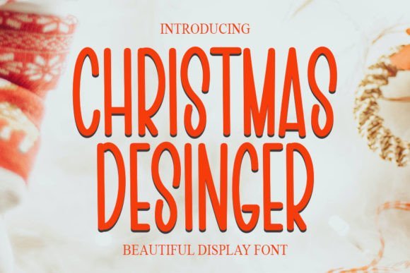 Christmas Designer Font - Featured Image