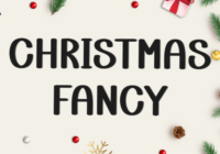 Christmas Fancy Font - Featured Image