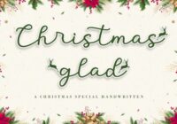 Christmas Glad Font - Featured Image