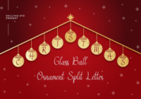 Christmas Glass Ball Font - Featured Image