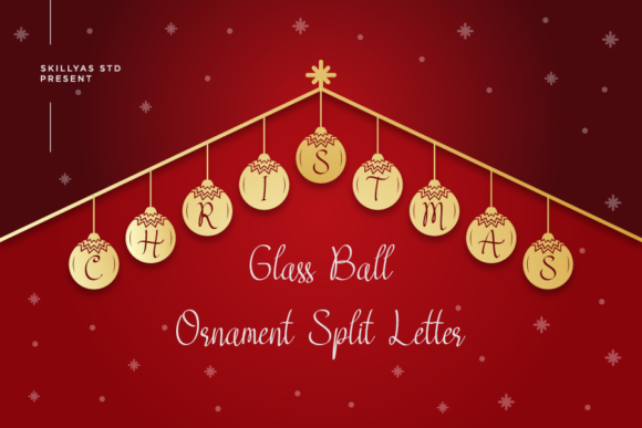 Christmas Glass Ball Font - Featured Image