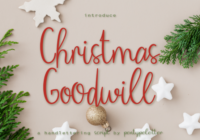 Christmas Goodwill Font - Featured Image