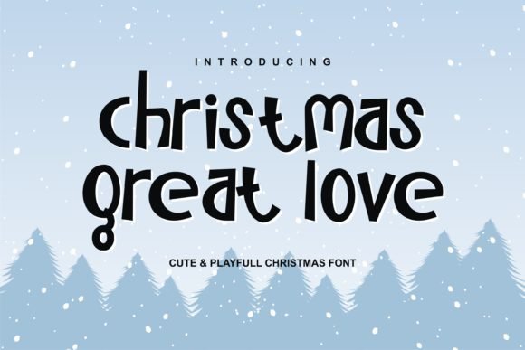 Christmas Great Love Font - Featured Image