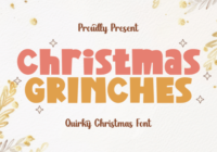 Christmas Grinches Font - Featured Image