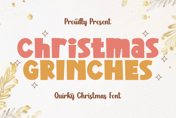 Christmas Grinches Font - Featured Image