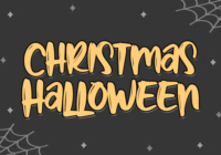 Christmas Halloween Font - Featured Image