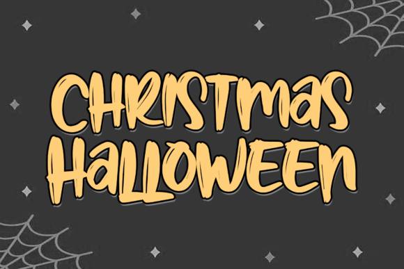 Christmas Halloween Font - Featured Image