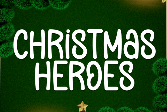 Christmas Heroes Font - Featured Image