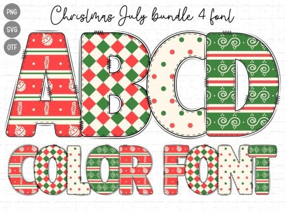 Christmas July Font - Featured Image