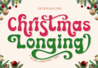 Christmas Longing Font - Featured Image