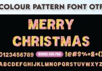 Christmas Movie Color Palette Font - Featured Image
