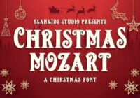 Christmas Mozart Font - Featured Image
