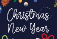 Christmas New Year Font - Featured Image