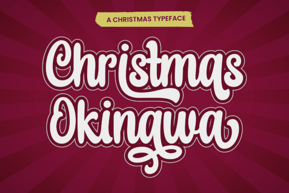 Christmas Okinawa Font - Featured Image