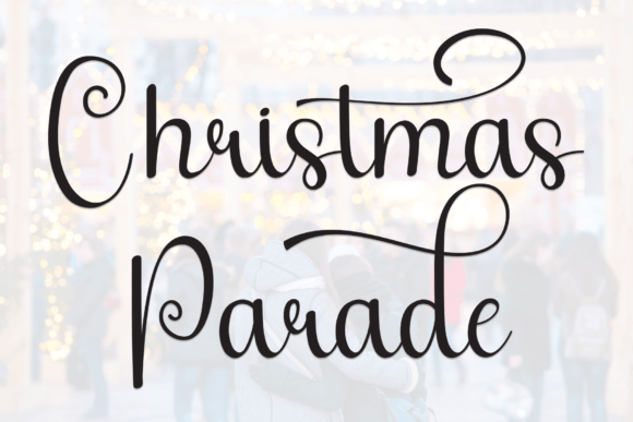 Christmas Parade Font - Featured Image