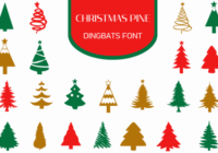Christmas Pine Font - Featured Image