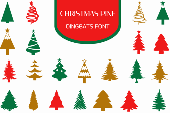 Christmas Pine Font - Featured Image