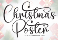 Christmas Poster Font - Featured Image