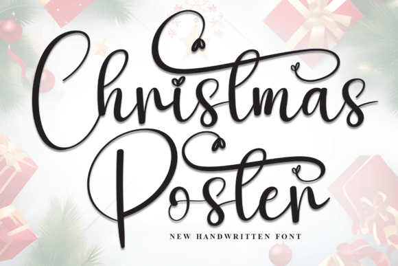Christmas Poster Font - Featured Image