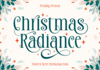 Christmas Radiance Font - Featured Image