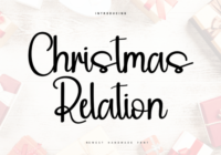 Christmas Relation Font - Featured Image