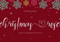 Christmas Rose Font - Featured Image