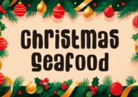 Christmas Seafood Font - Featured Image