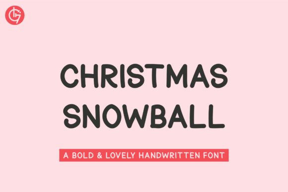 Christmas Snowball Font - Featured Image