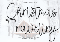 Christmas Traveling Font - Featured Image
