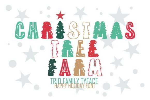 Christmas Tree Farm Trio Font - Featured Image