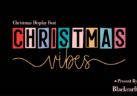 Christmas Vibes Duo Font - Featured Image