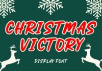 Christmas Victory Font - Featured Image