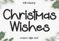 Christmas Wishes Font - Featured Image