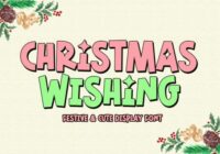 Christmas Wishing Font - Featured Image