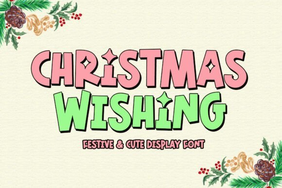 Christmas Wishing Font - Featured Image