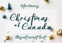 Christmas of Canada Font - Featured Image