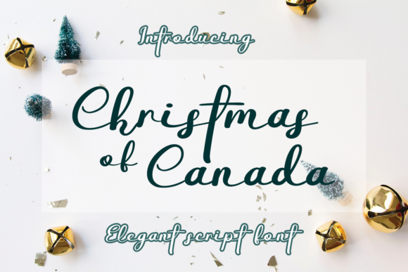 Christmas of Canada Font - Featured Image